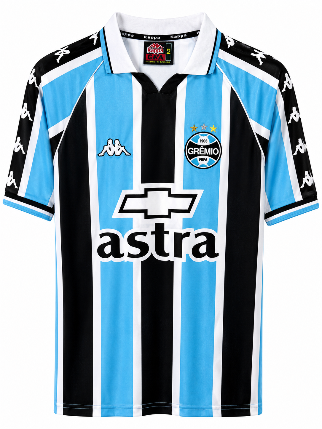 Grêmio Ronaldinho #10 Retro Home Jersey – 1999/2000