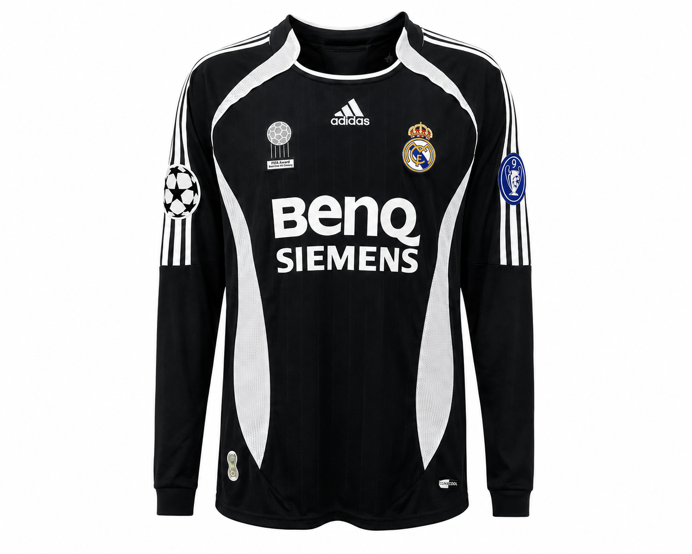 Real Madrid 2006/07 Robinho #10 Away Retro Jersey – Long Sleeve
